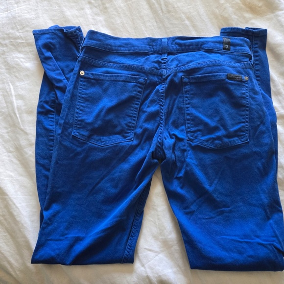 Seven Straight Leg Jeans - Blue - Size 30 - Picture 4 of 7